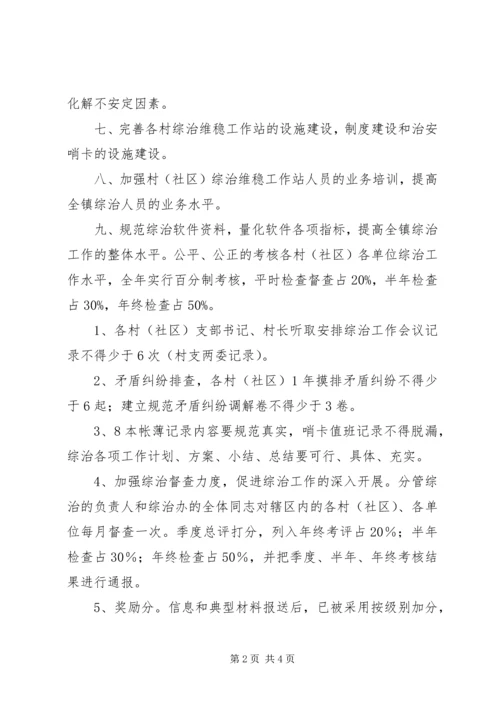 镇政府综治维稳工作方案 (2).docx