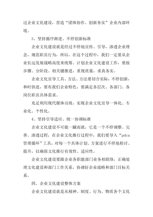 企业文化建设综合规划专业方案.docx