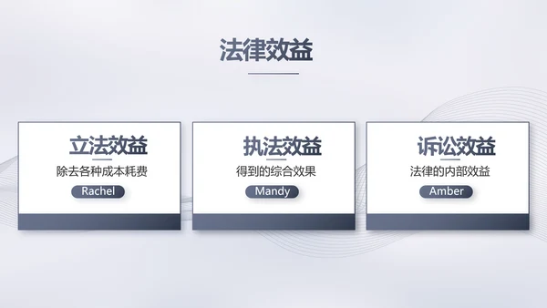 蓝色大气法律工作汇报动态PPT