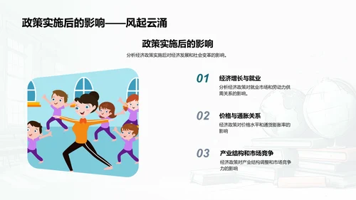 经济政策分析评估PPT模板