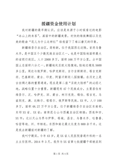 援疆资金使用计划 (2).docx