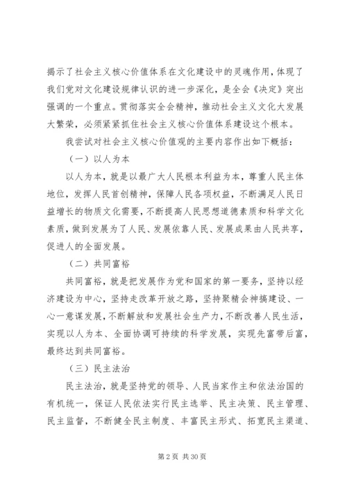 关于农民社会主义核心价值观培育与践行.docx