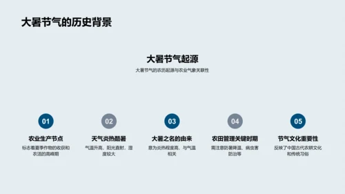 大暑节气与暑期教育