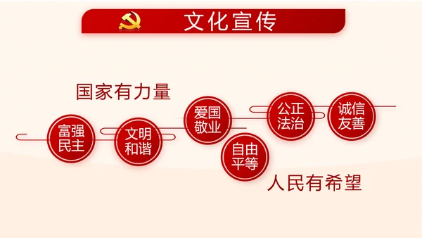 红色大气党风廉政建设文化和反腐斗争PPT