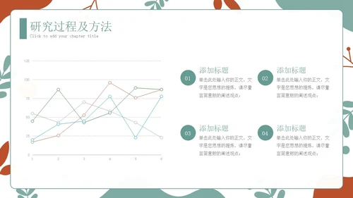 手绘学术风小清新毕业论文答辩开题报告通用PPT答辩1