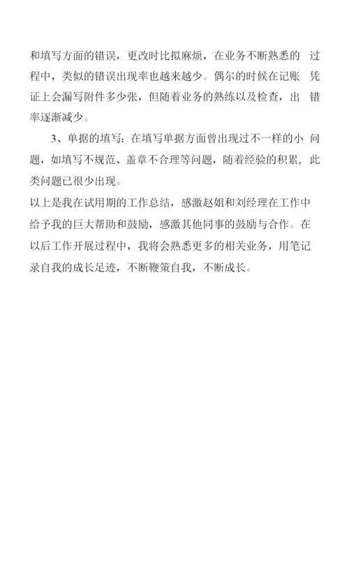 2023年会计实习每日心得体会总结.docx
