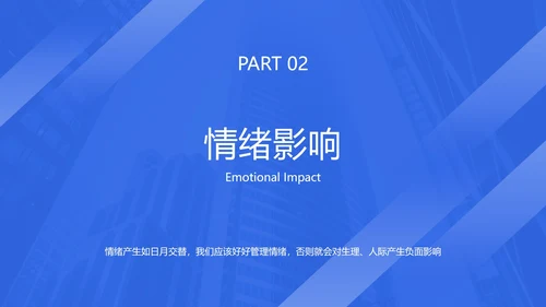 大字简约企业心态培训ppt模板