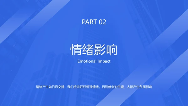 大字简约企业心态培训ppt模板