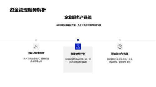 XX银行企业业务讲解PPT模板