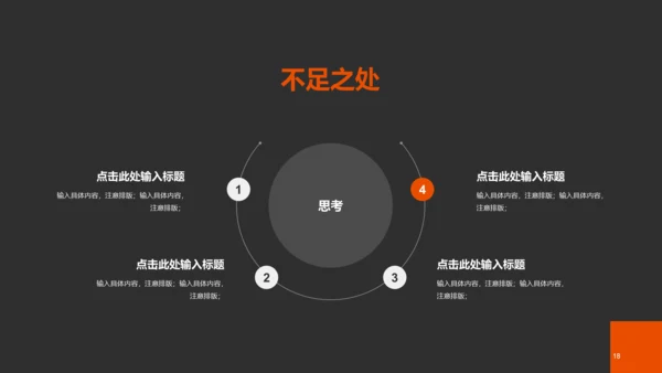 橙色现代汽车企业工作总结PPT