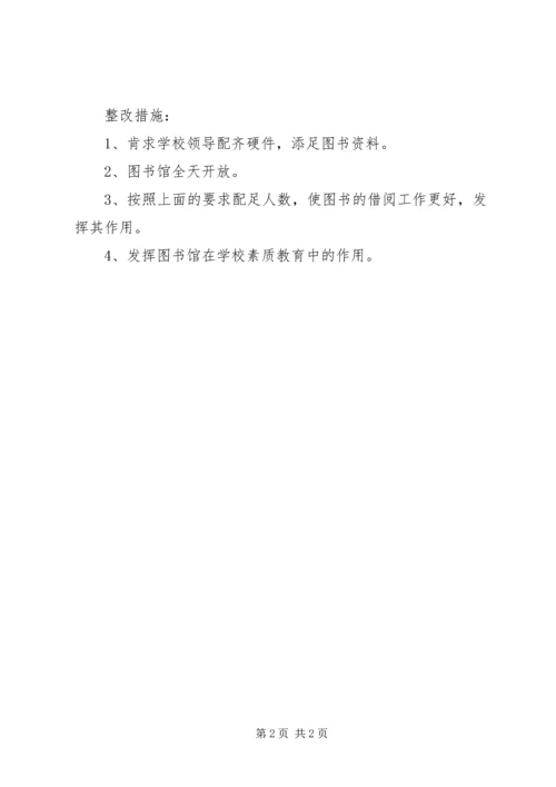 图书馆自查情况汇报.docx