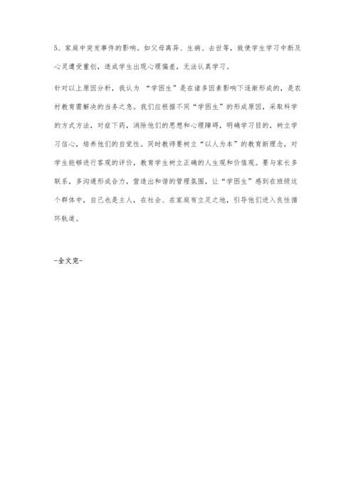 农村学困生的成因分析.docx