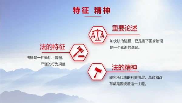 宪法宣传依法治国深入学习宣传PPT
