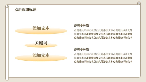 黄色中国风氓教学课件PPT模板