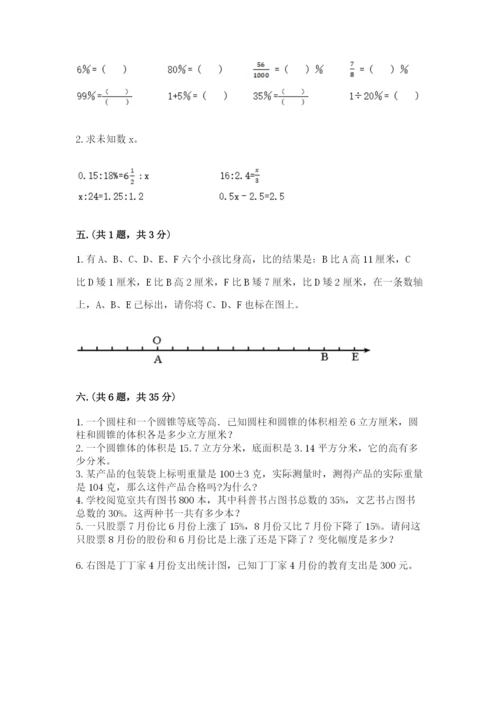 四川省【小升初】2023年小升初数学试卷及参考答案一套.docx