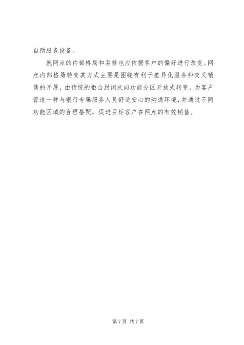 关于银行网点布局的探讨 (4).docx