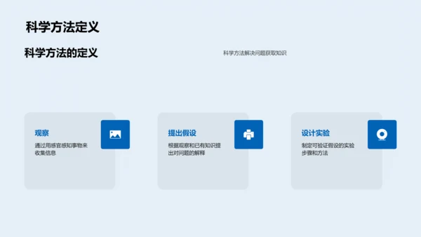 科学学习成果汇报PPT模板