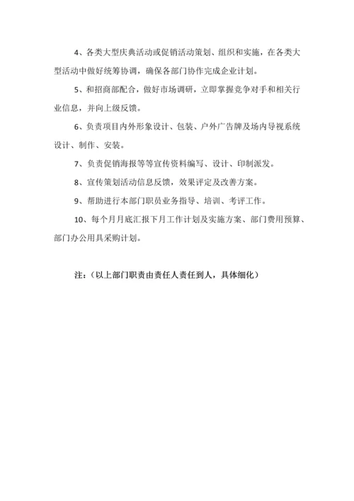 商业运营管理公司标准规章核心制度.docx