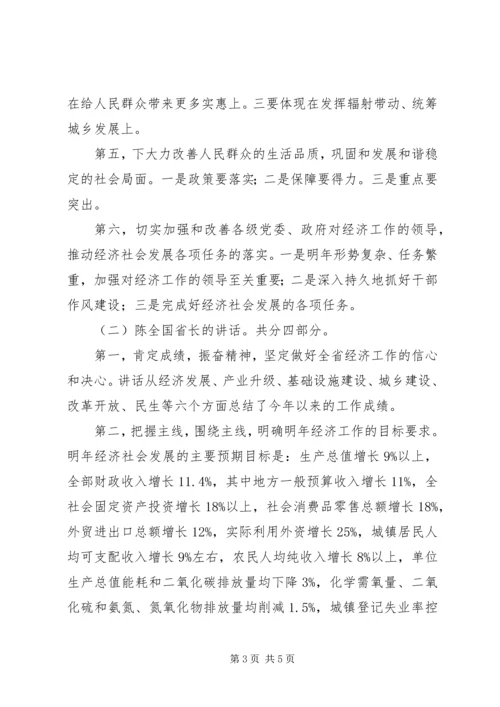 全县经济工作会议精神传达提纲 (3).docx