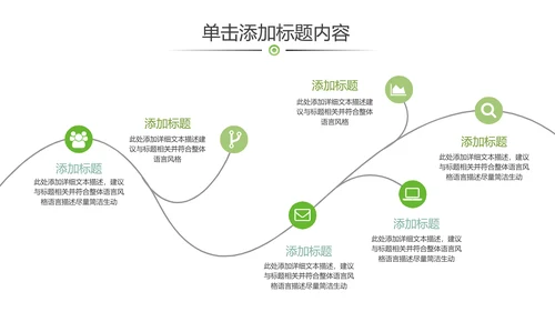 绿色生态低碳和谐社区能源环保PPT模板
