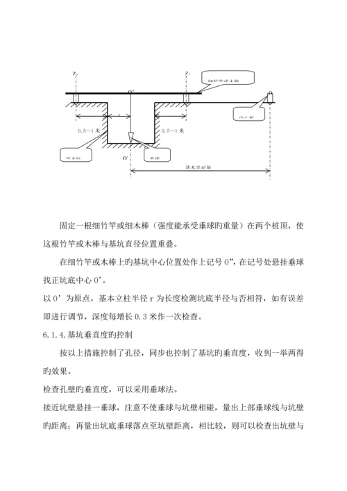 电力关键工程人工挖孔桩综合施工专题方案掏挖基础综合施工专题方案.docx