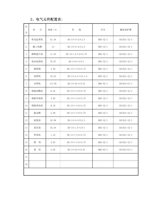 综合标准施工临时用电专业方案参考.docx