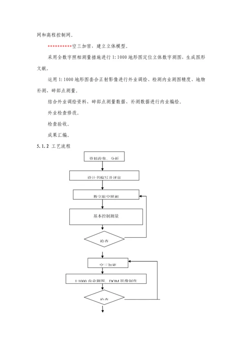 地形图数字摄影测量重点技术设计报告书.docx