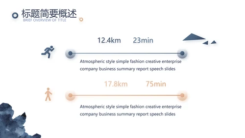 莫兰迪年终述职报告商务动态PPT