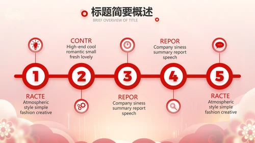 大气商务活动启动仪式会议开幕仪式PPT面
