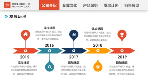 欧美风路演企业宣传公司简介产品推广PPT模板