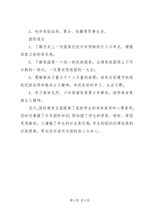 学校国防教育工作自查报告 (2).docx