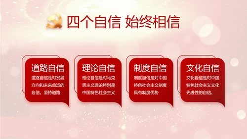 红色革命党支部党史学习活动工作总结动态PPT