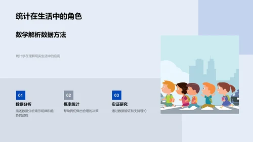 数学在生活应用PPT模板