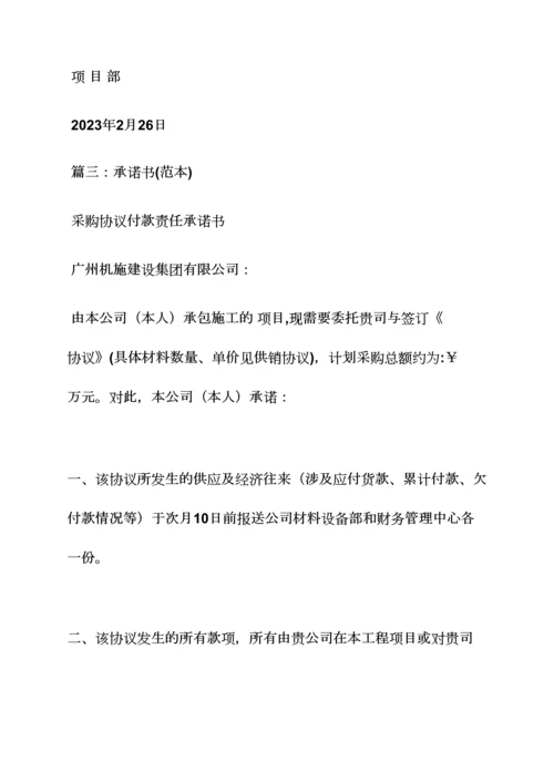 公司付款承诺书格式.docx