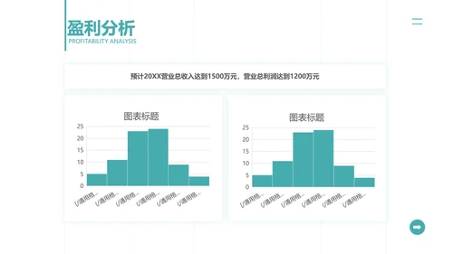 简约风湖蓝白教育培训商业计划书