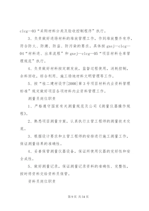 项目管理人员职责.docx