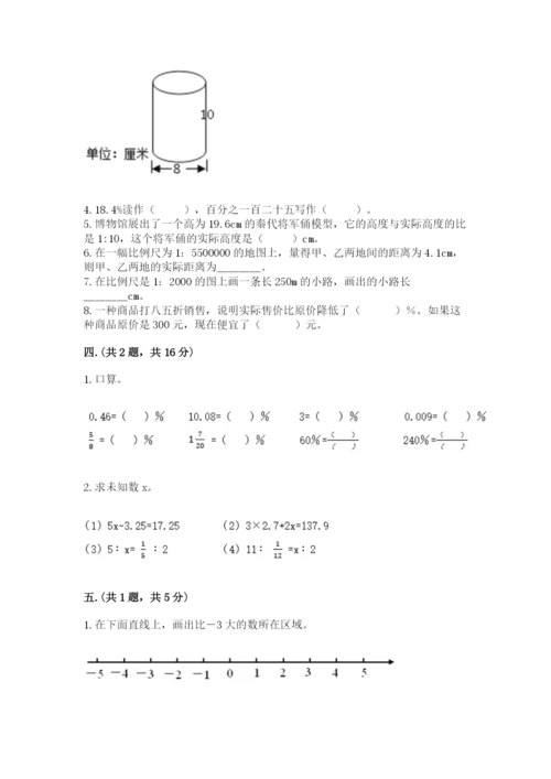 小学毕业班数学检测卷含完整答案【历年真题】.docx