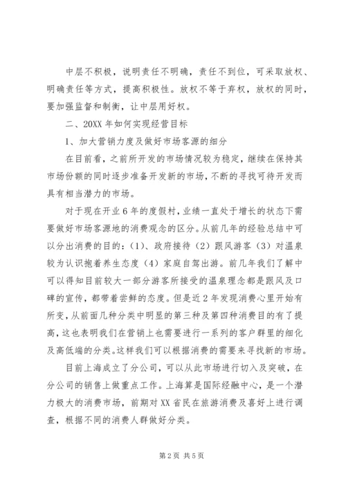 度假村201X工作计划.docx