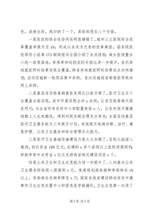 副省长201X年全省卫生计生工作会议讲话稿.docx