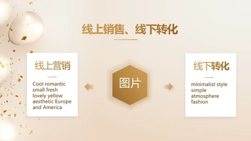 金色公司5周年庆ppt模板活动策划方案
