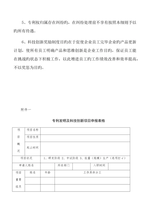 公司员工科技创新奖励制度.docx