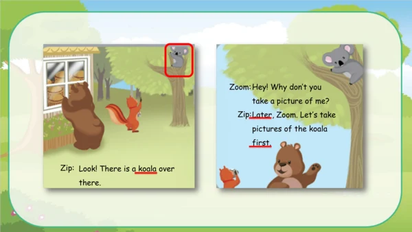 Unit 6 In a nature park Part C story time 课件(共40张P