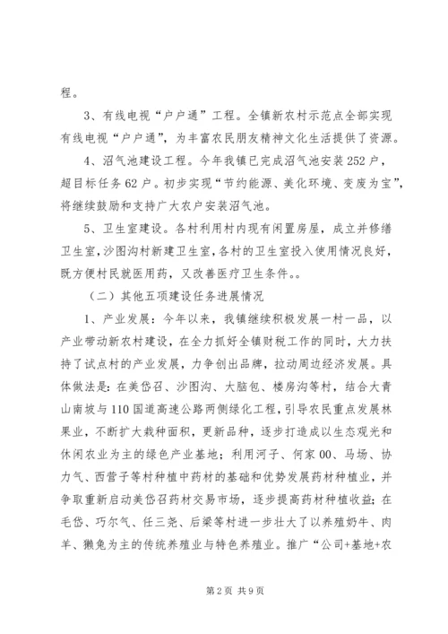 乡镇新农村建设工作总结.docx