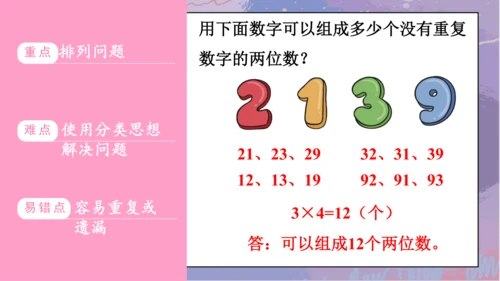 第九单元 总复习《数学广角与统计概率》（课件）三年级下册数学人教版