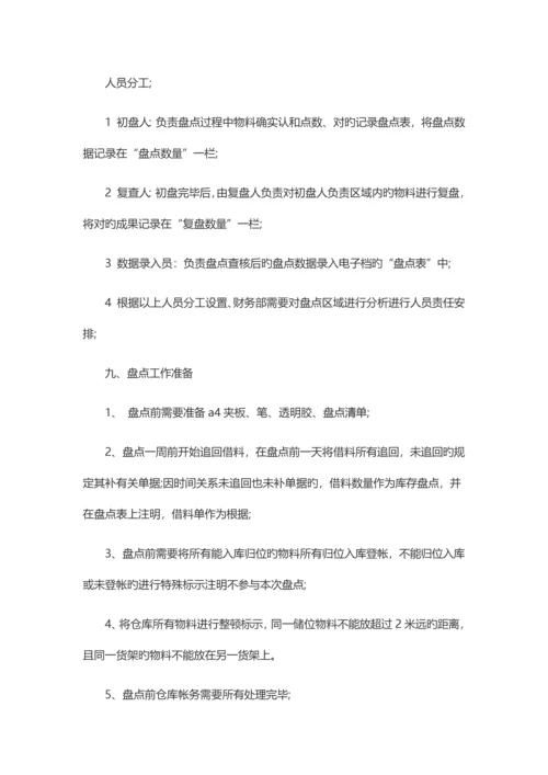 仓库管理规章制度及流程.docx