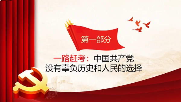永葆赶考的清醒在省部级专题研讨班讲话PPT