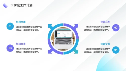 简约商务实景述职报告工作总结PPT模板