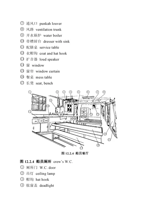 驾驶室和船员舱室布置.docx