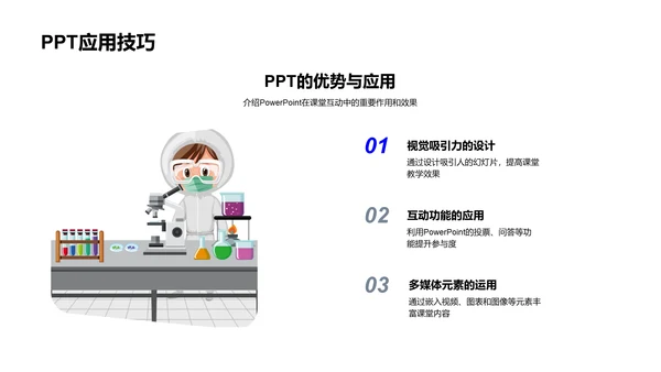 教学互动提升PPT模板