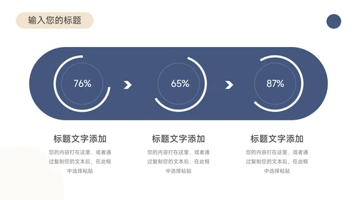 蓝金简洁创业融资计划书PPT模板